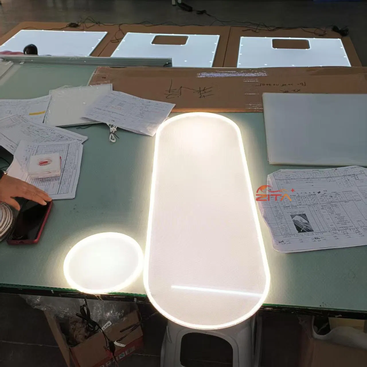 A4 Luz de Alta Brilho para Painel Lumisheet Retroiluminado por LED