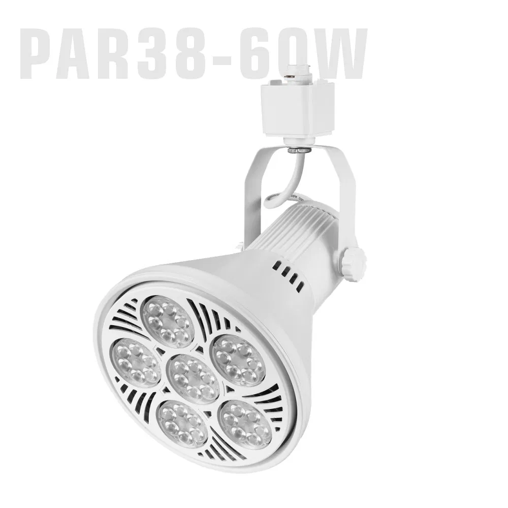 60W LED PAR38 110V 220V ETL E26 E27 Alumínio Dimmable PAR 38 PAR38 Luz LED de Inundação para Joias Lâmpada Spot Lights LED para Loja de Joias