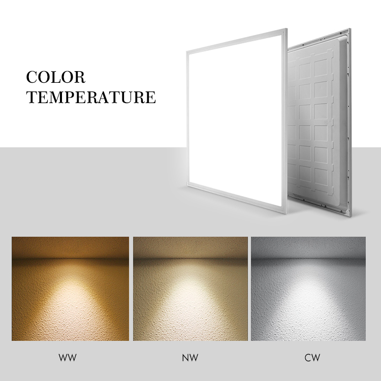 Iluminação de Painel LED Recessado 6060 30120 Teto 36W 40W 48W