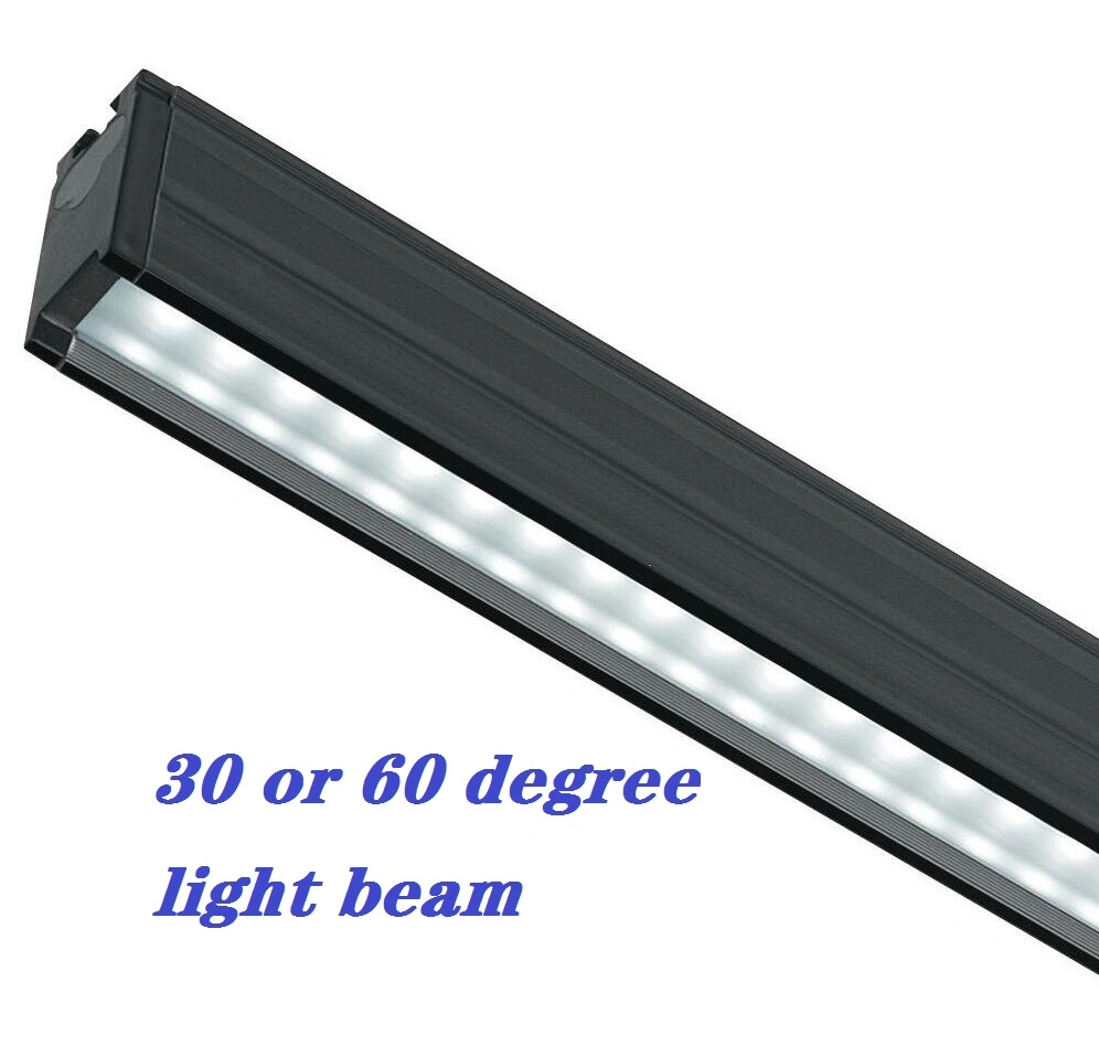 Candelabro Linkável para Corredor de Escritório em Casa Interno com Carcaça de PBT T8 Luz de Tubo Montada na Superfície Luz Linear LED Suspensa
