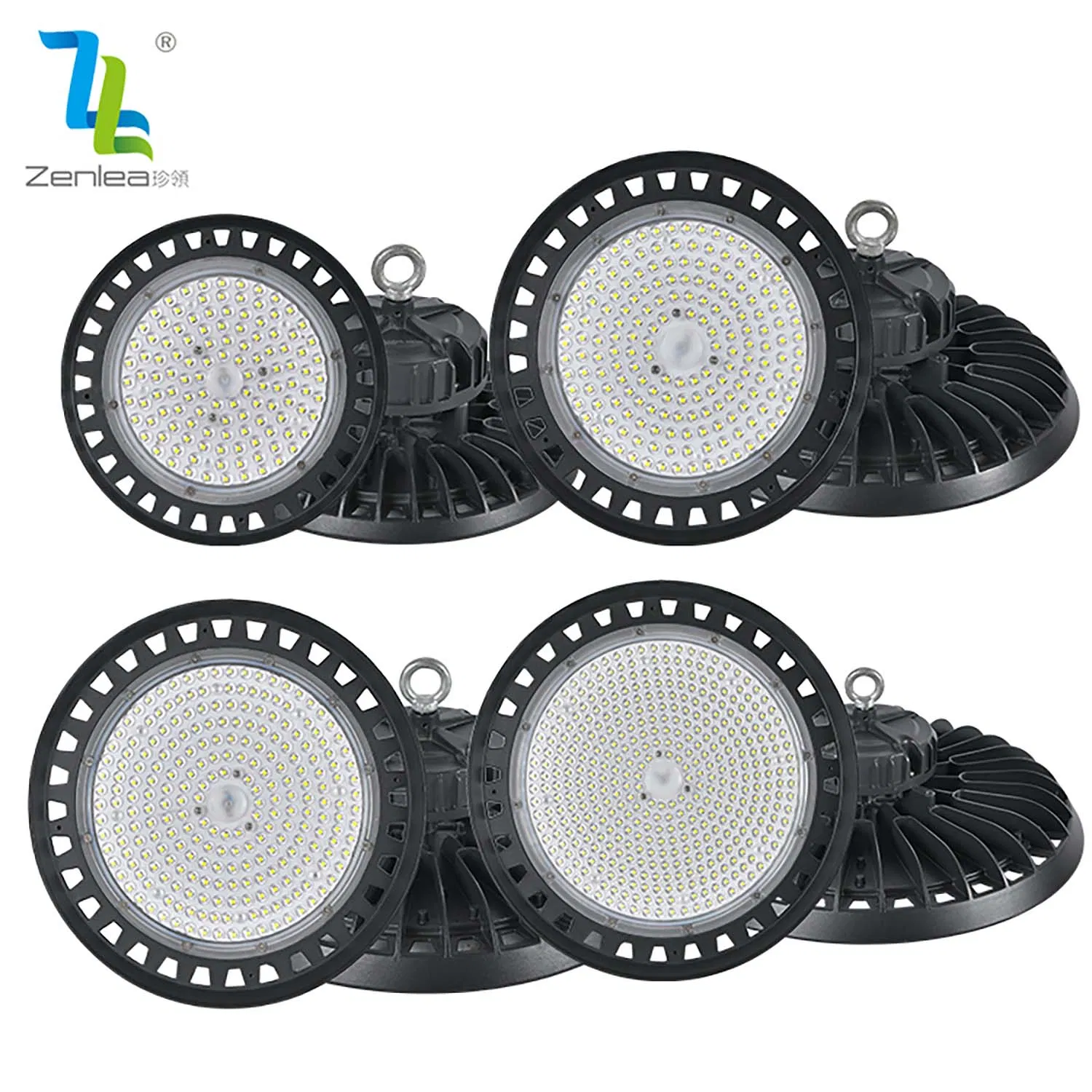 Iluminação Industrial Comercial OEM 100W 150W 200W 240W 300W Luz LED High Bay UFO