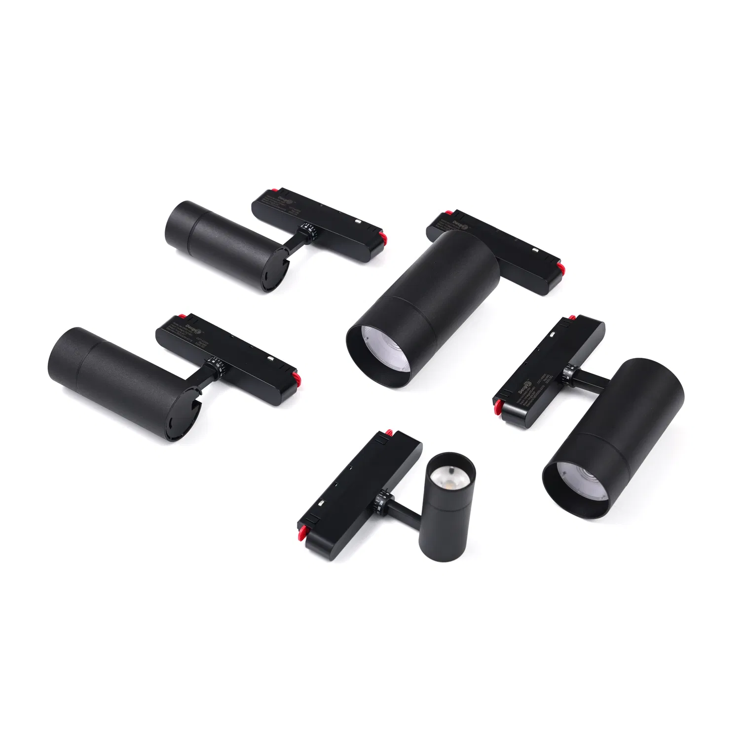 Luz de trilho magnética ajustável inteligente LED personalizada de fábrica para iluminação interior LED