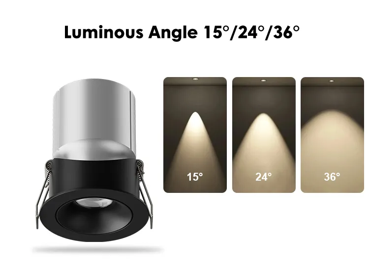 Foco LED encastrável