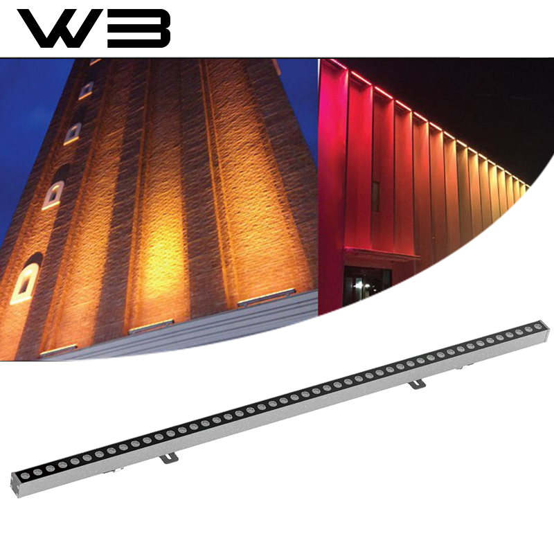 IP65 Lavador de parede LED à prova d'água para edifícios CE RoHS IP65 Iluminação de fachada externa RGB 9W Luz lavadora de parede LED Iluminação comercial externa