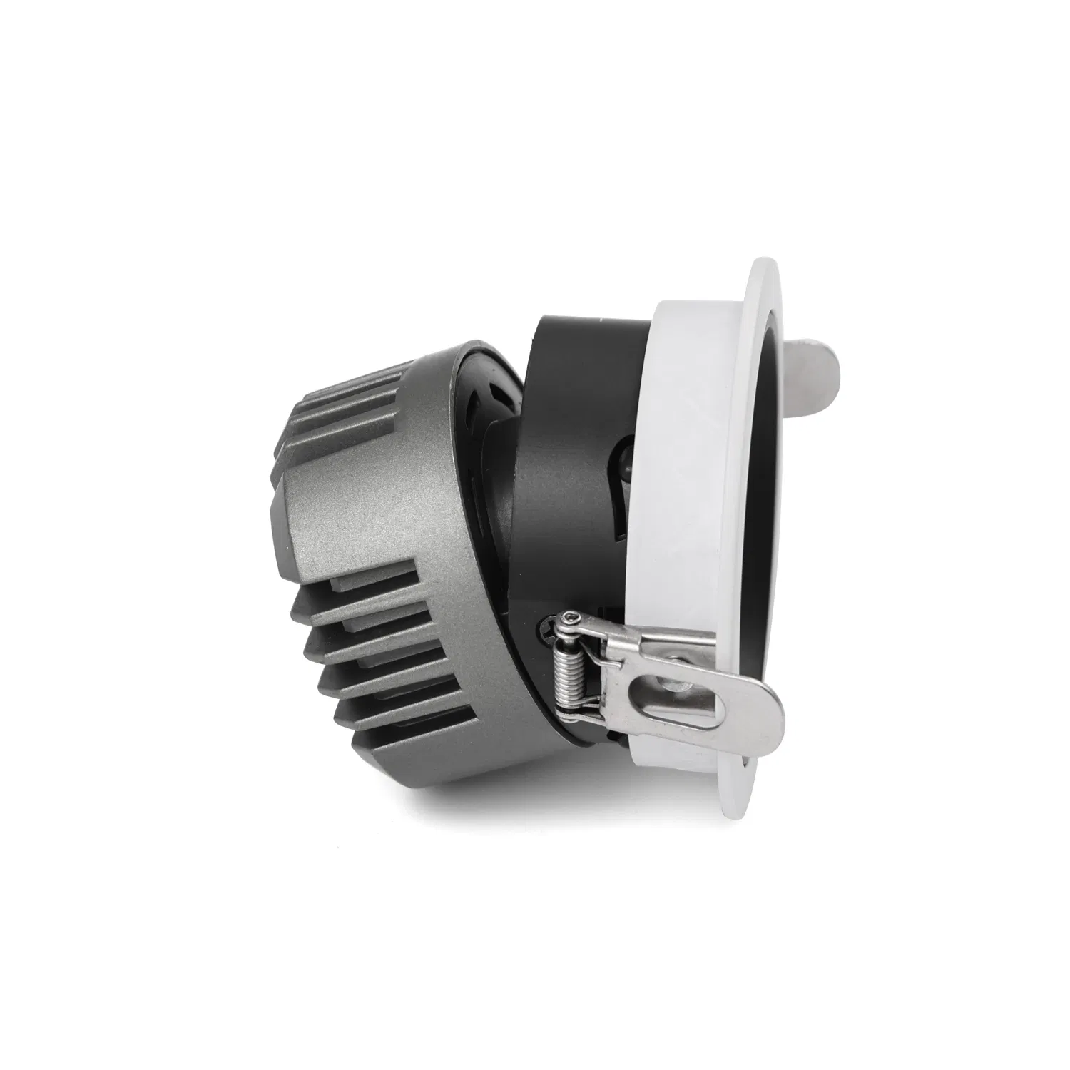 Iluminação LED Recessada Ultra Fina] Alta CRI 90+, Dimerizável e Econômica, Adequada para Uso Residencial e Comercial