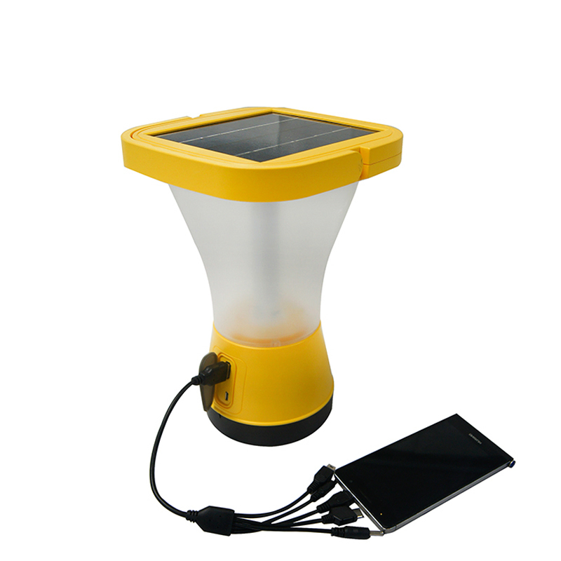 Lanterna Solar para Camping 360 Grau de Iluminação para Uso ao Ar Livre