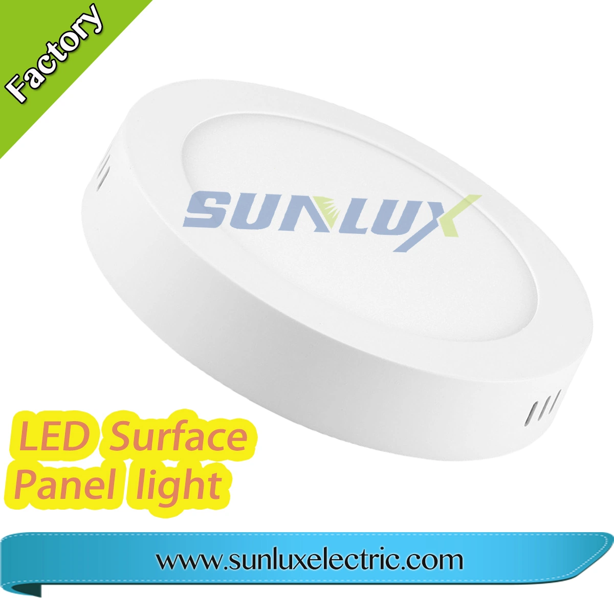 Painel LED Slim Quadrado Montado na Superfície de Alumínio de Qualidade 12W 18W 85V-265V