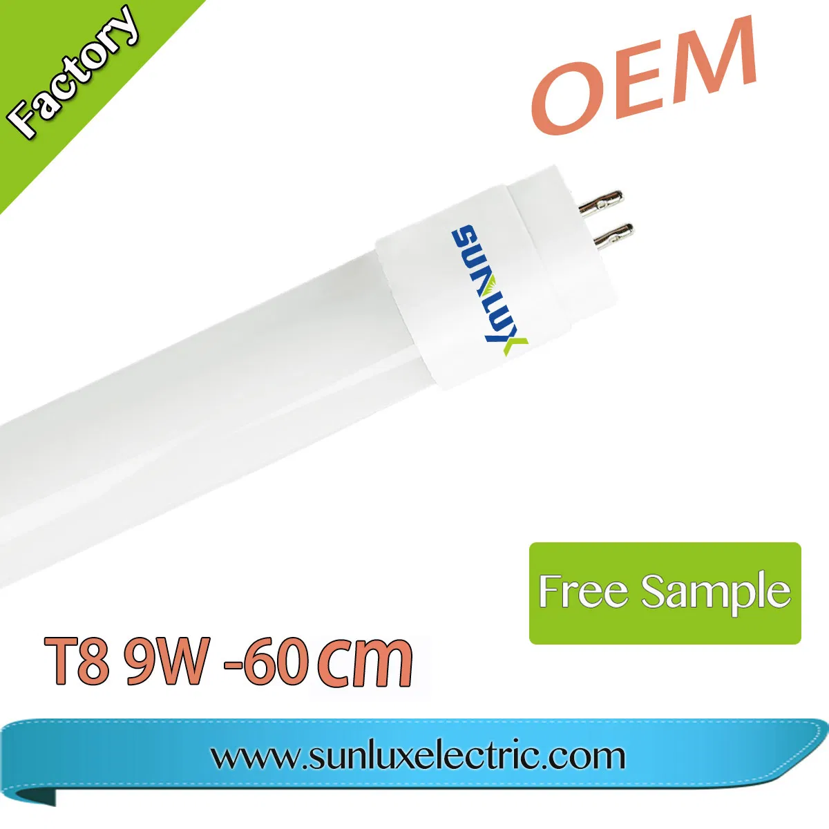 Bom Preço Alta Qualidade Luz 110lm/W 1200mm 1500mm 18W 24W T8 Lâmpada Tubular LED