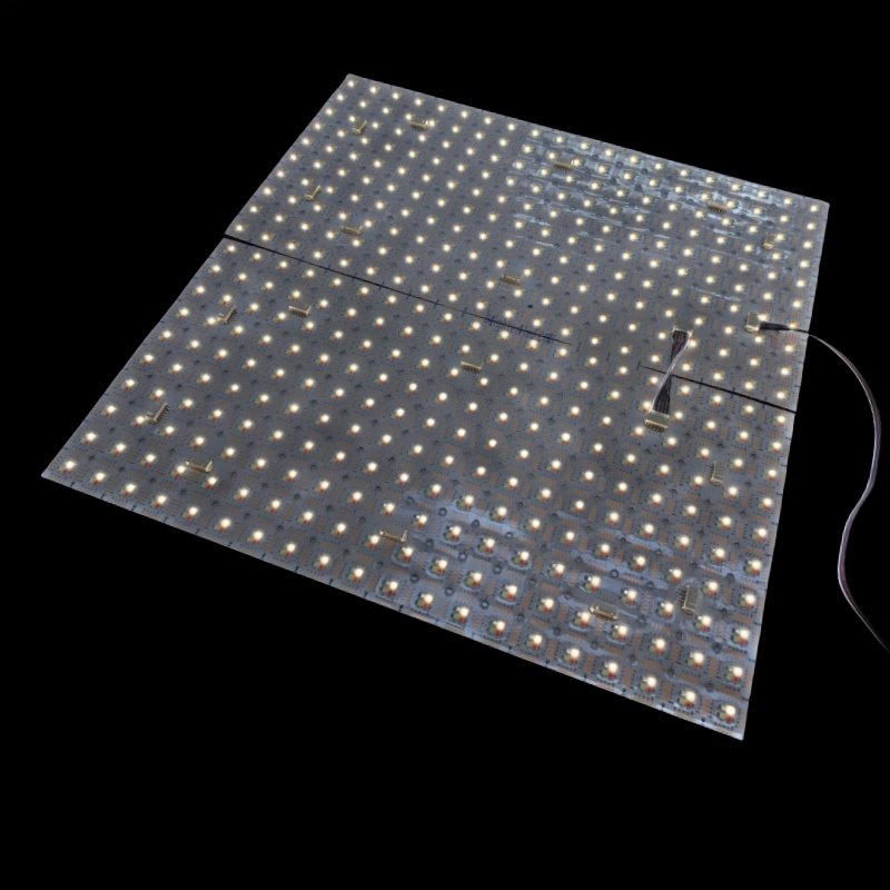Painel LED RGBW com Mudança de Cor 480X240mm 24V Alto CRI 5 Garantia de Ano