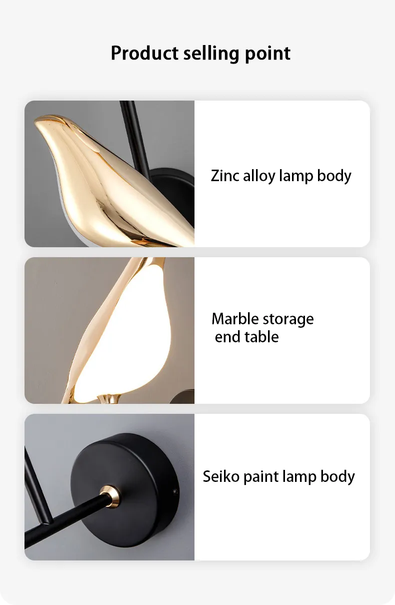 Lâmpada de parede decorativa 2
