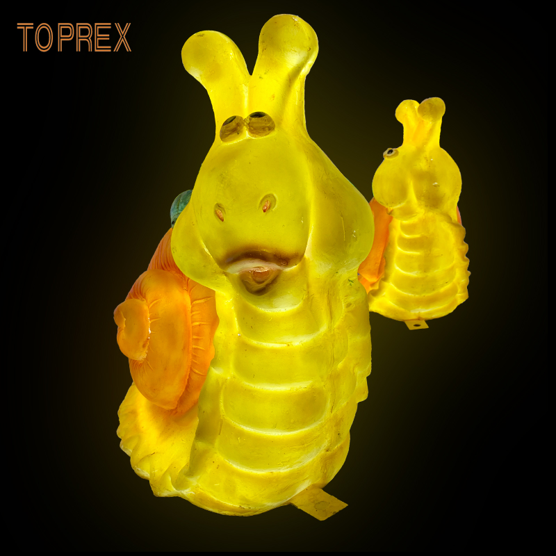 Resina Toprex Decorativa em Forma de Caracol, Decoração Estilosa para Presentes de Crianças, Decoração para Casa e Iluminação
