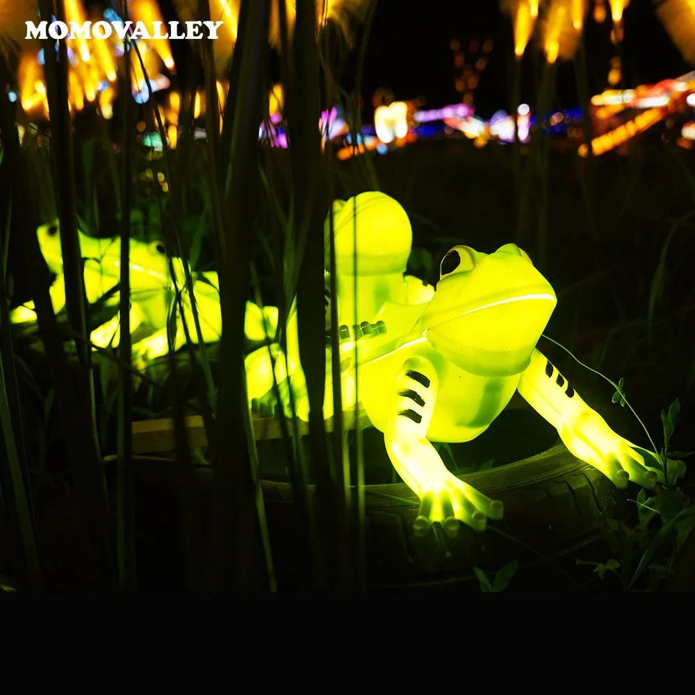 Brinquedo de Sapo Saltador Toprex Modelo de Animal Animado Popular para Revendedores Decoração Iluminação