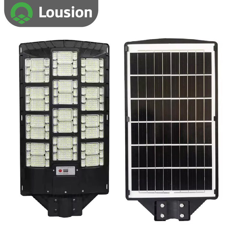 Nova Luminária Solar de Rua LED à Prova d'Água Sem Ferramentas para Estradas