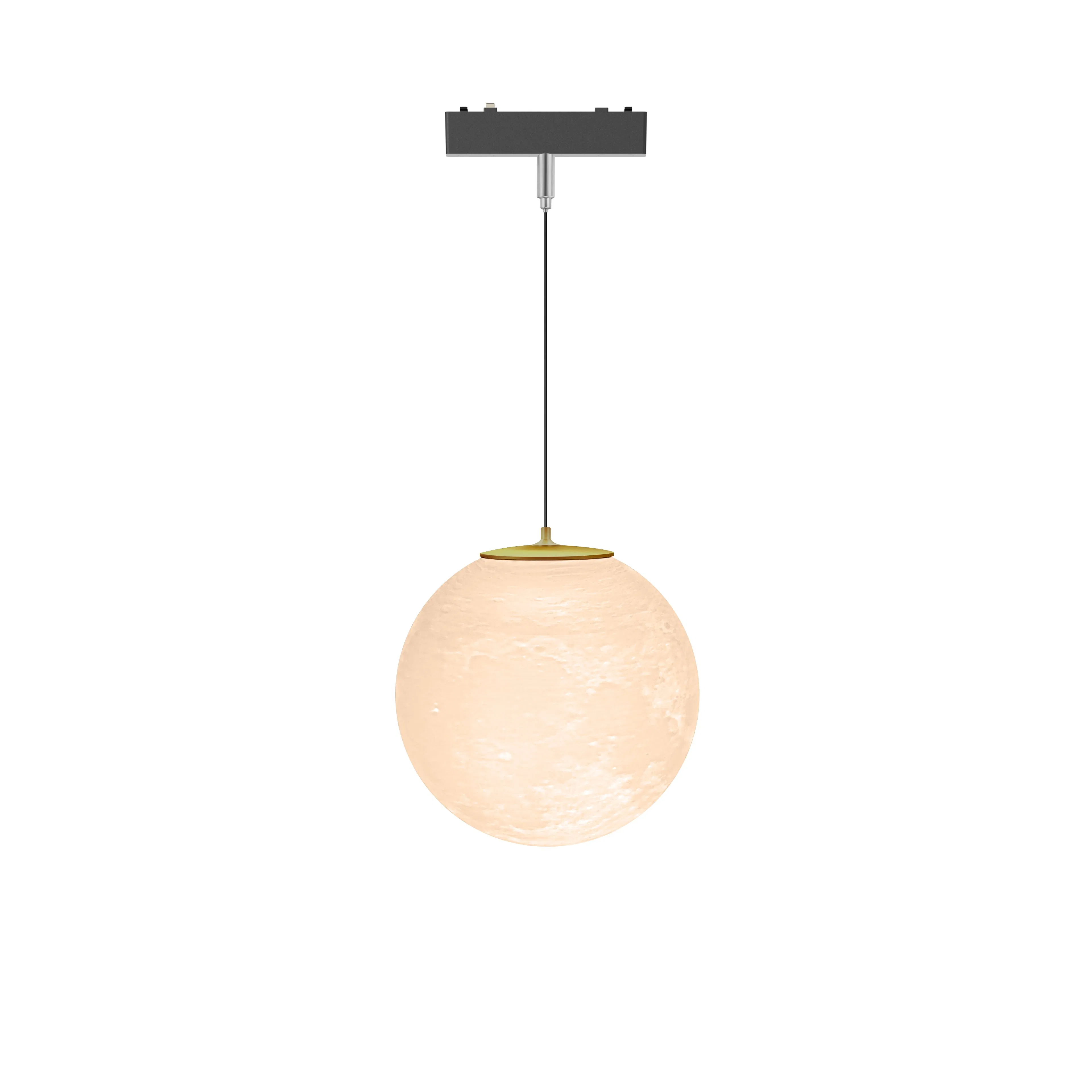 Lustre LED dimmável inteligente de economia de energia com iluminação personalizada, luz de embutir e luz de trilho magnético