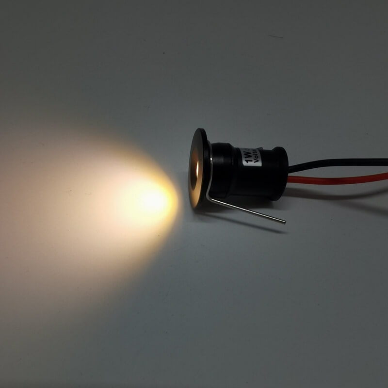 Luz de destaque LED mini instalação externa banheiro quarto cozinha inteligente com controle remoto LED