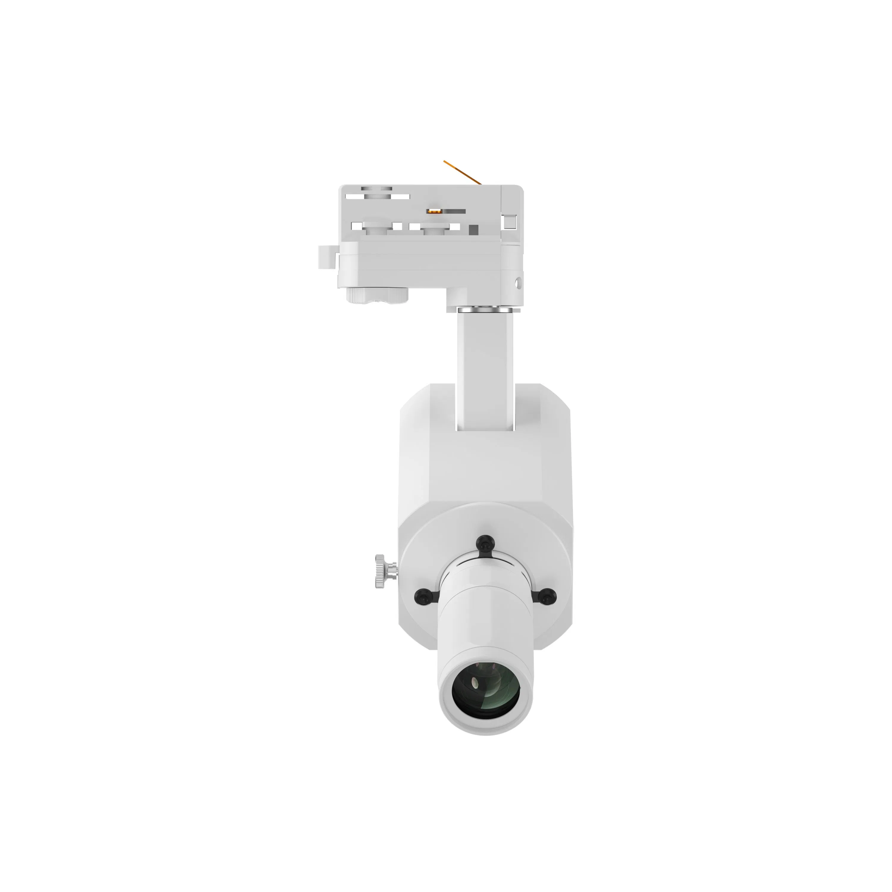Destaque de Arte Nova Tendência 12W Projetor de Spot de Iluminação de Trilho LED COB Dimensional Moldável com Gobo
