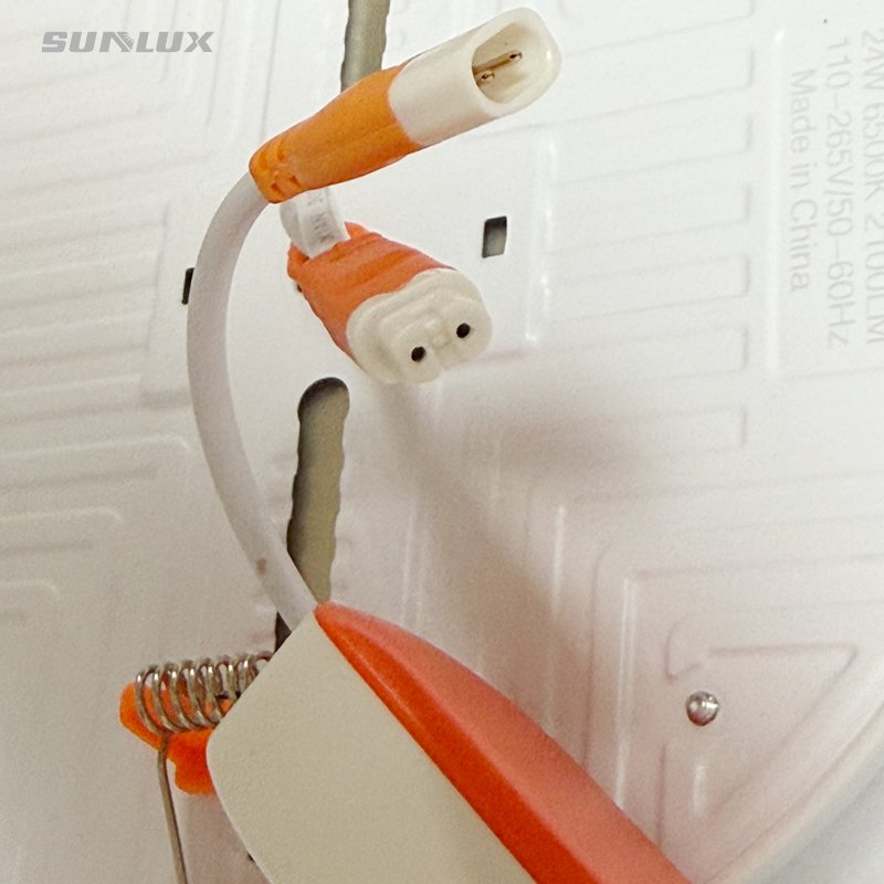 Tamanho Ajustável 18W Painel de LED Redondo Recessado Sem Moldura