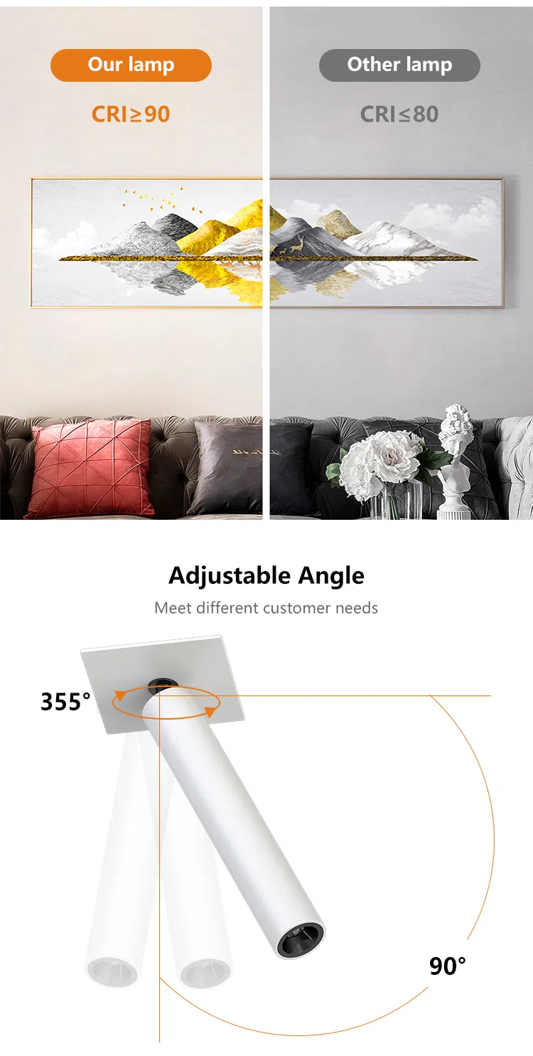 Spotlight LED Dimmável Premium com Antirreflexo para Eventos