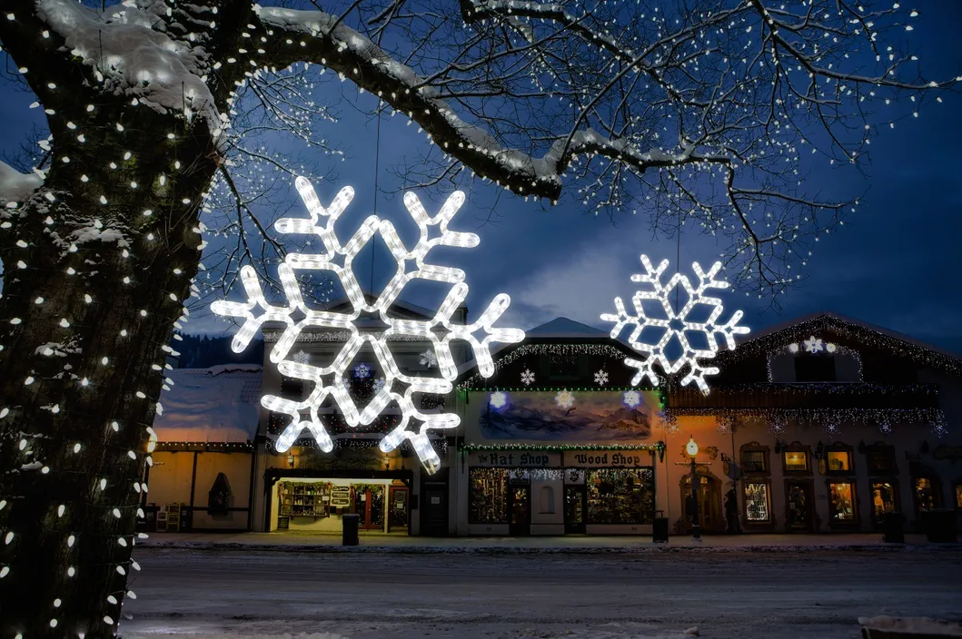 Luzes de Flocos de Neve