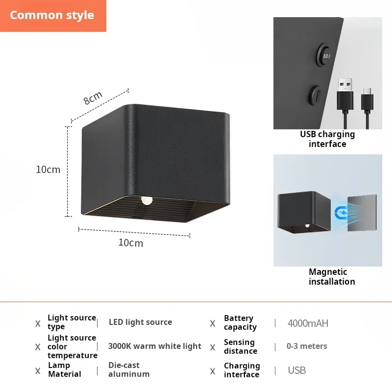 Luz de parede LED à prova d'água 4