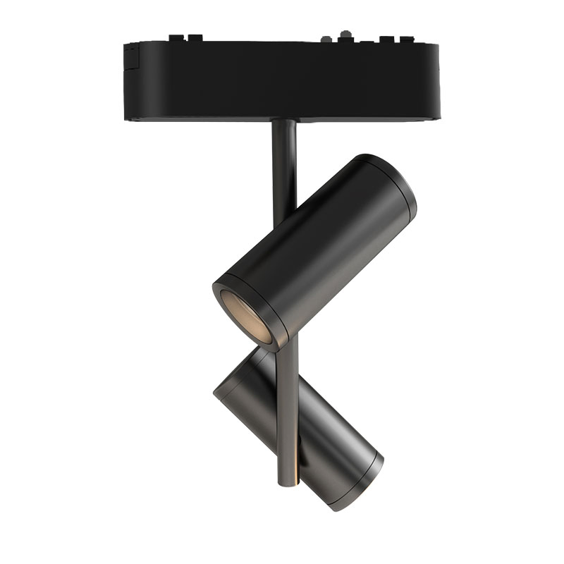 Iluminação de Trilho Magnético Recessado, Luz Linear LED, Holofotes de Teto LED, Iluminação de Trilho Interna LED