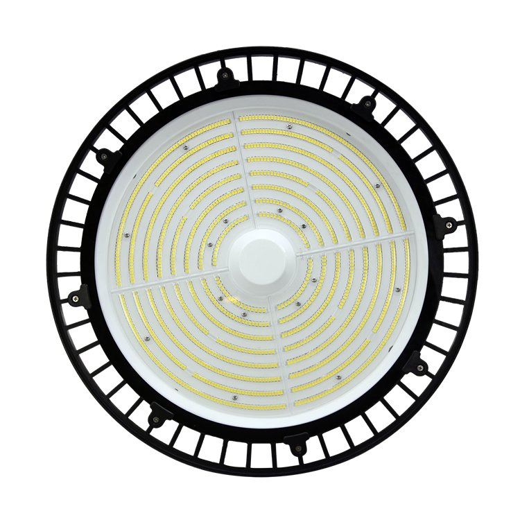 Fornecedor de Alta Baía LED 150LMW 400W 500 Watt 600W Tipo Redondo Quadrado Vidro SKD Luminária LED com Difusor Luz de Teto Alta Selecionável CCT Luminária de Cúpula