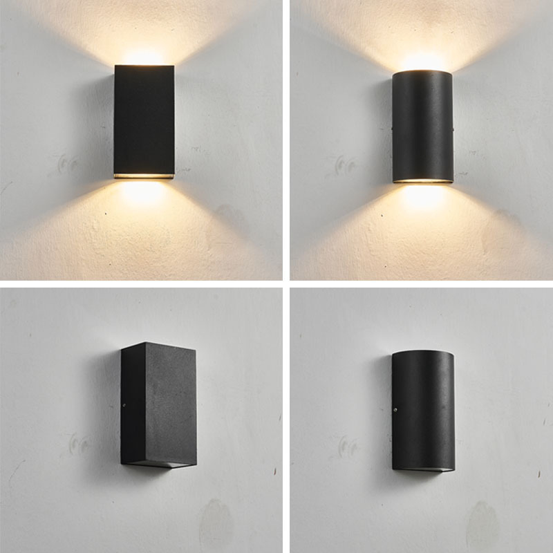Luz de parede LED à prova d'água moderna e minimalista para corredores e escadas de hotéis