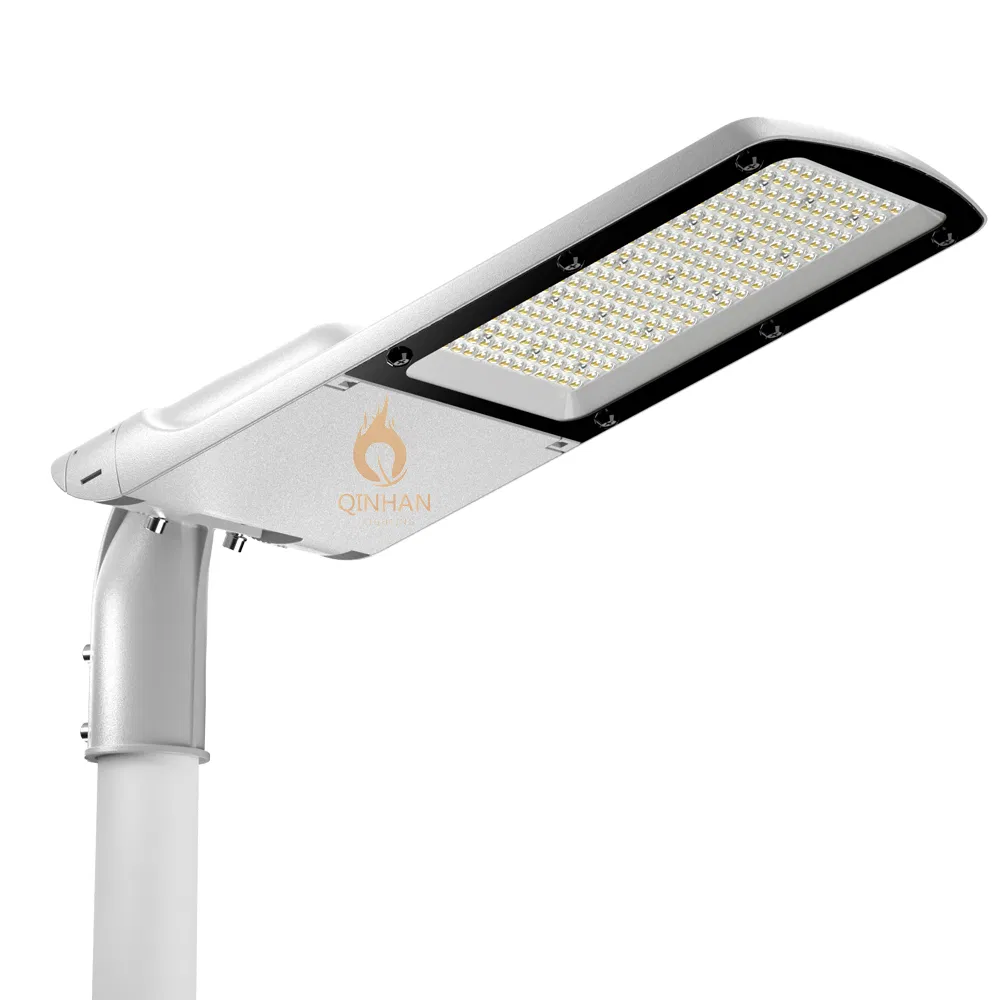 Luminária Externa 50-300W PLC Lorawan Fotocélula Luminária LED Inteligente para Iluminação de Estradas Urbanas em Áreas Públicas