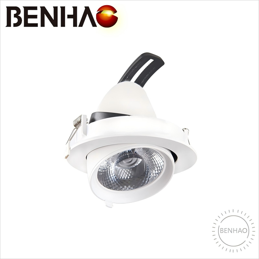 Luz Spot Recessada de Alumínio LED Redonda de Baixa Energia 30W
