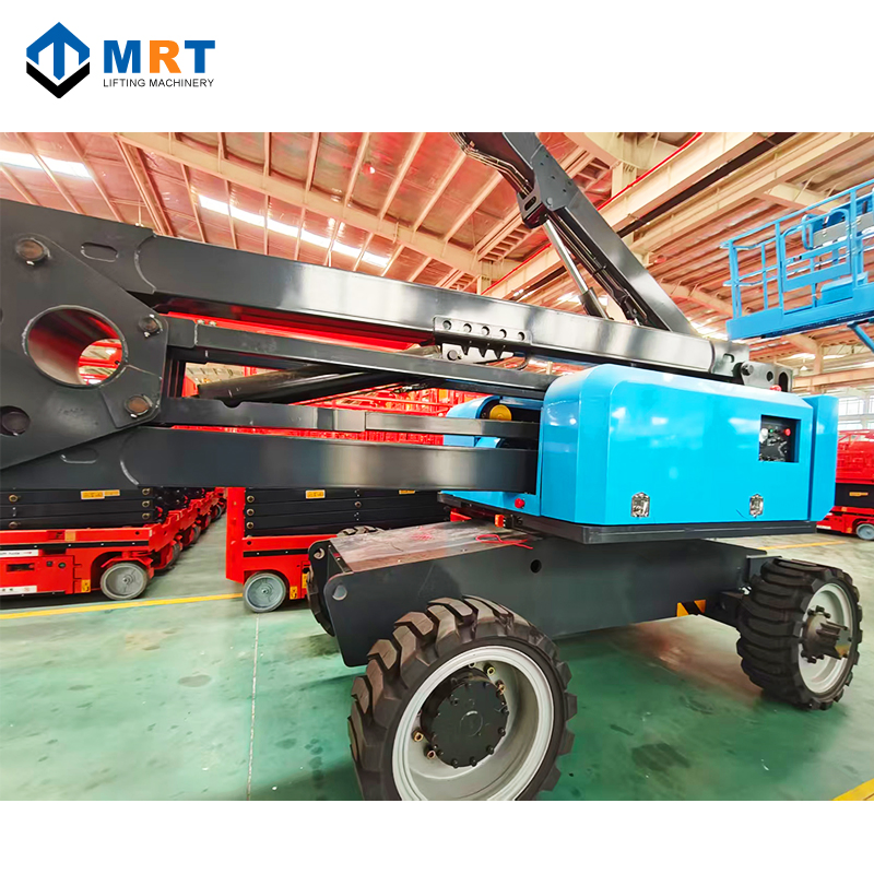 Mrt Factory Supply Telescopic Boom Lift Manlifts Electric Hydraulic and Diesel 10m 12m 14m 16m 20m 22m 24m 28m and 34m Aerial Work Platforms