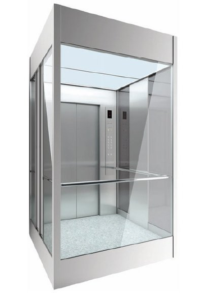 Customizable Panoramic Passenger Elevator Advanced Round Glass Lift
