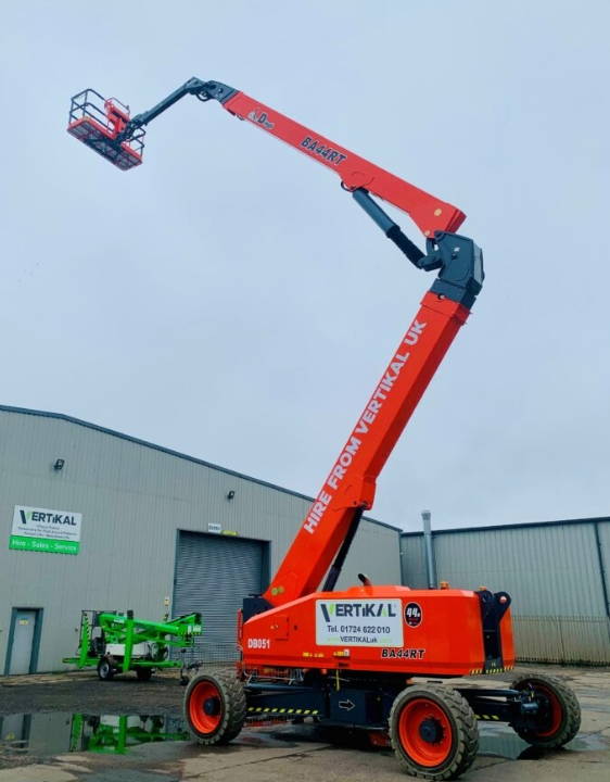 Dingli Man Lift Ba44rt Articulated Boom Lift Construction Equipment Boom Lift