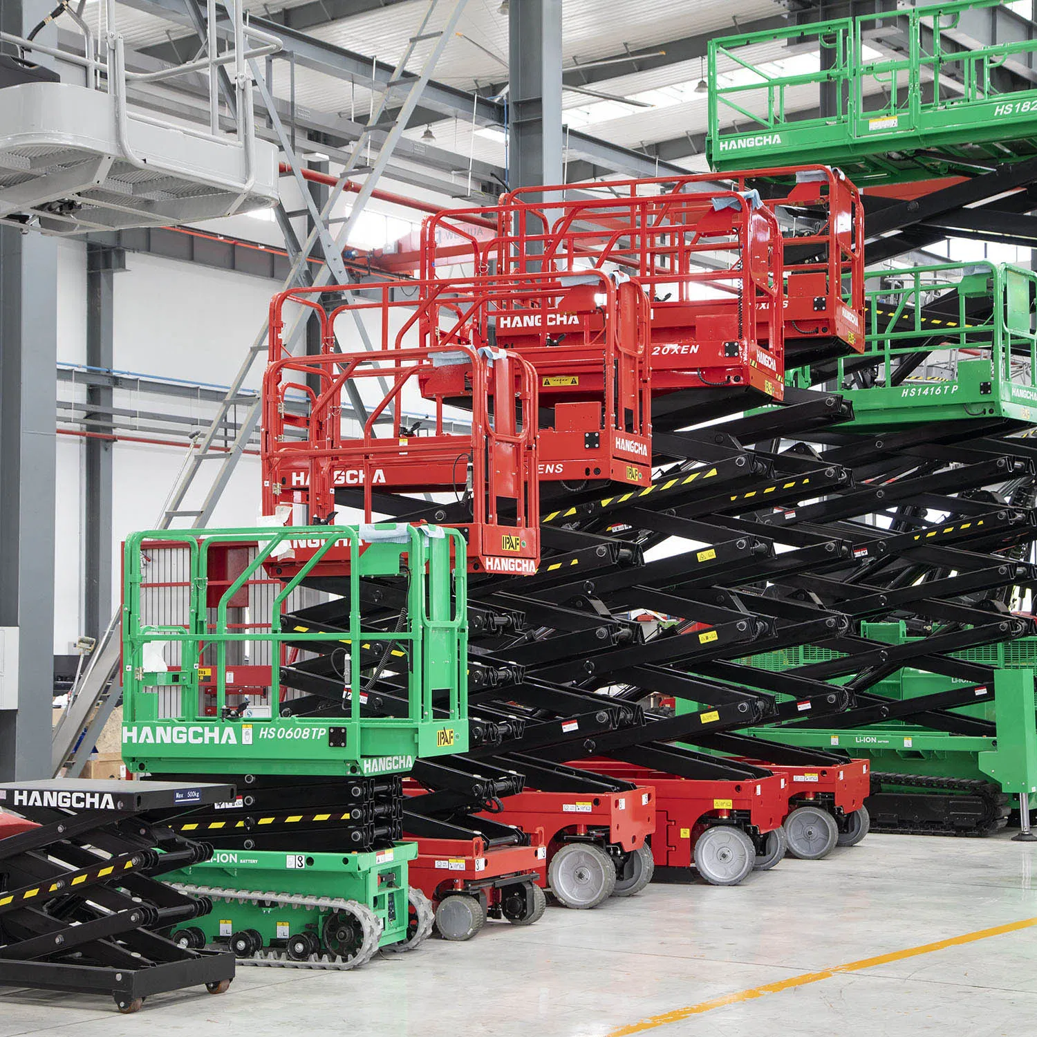 New Product off-Road Aerial Scissor Lift with Automatic Safety Brake System