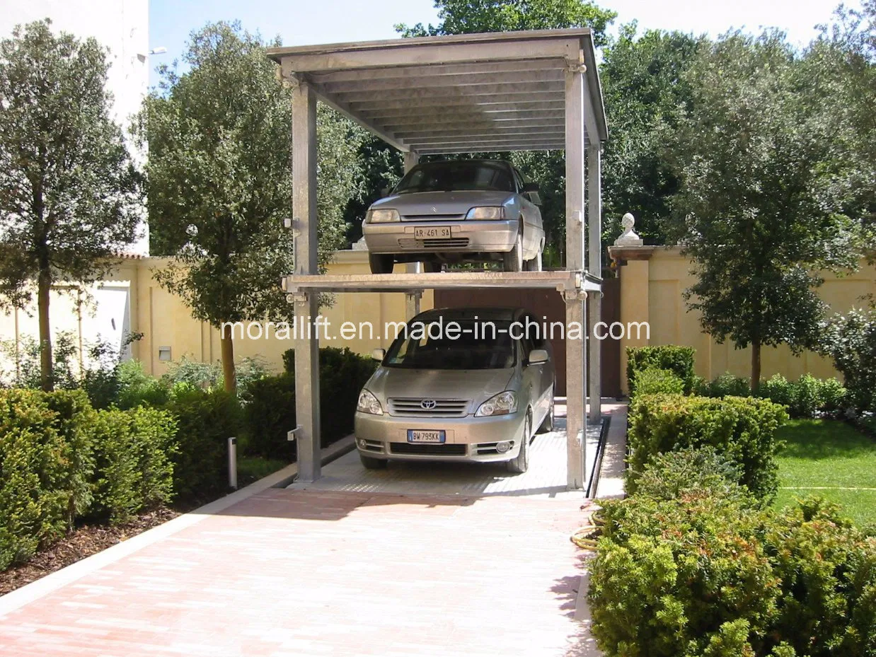 Hydraulic Scissor Home Car Lift with Double Deck