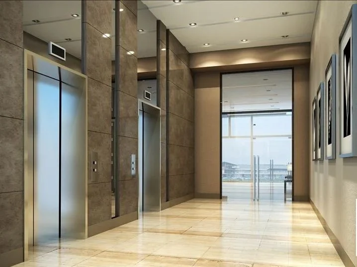 Large Space 400kg Silent Stainless Hot Sale Vvvf Control Lift Passenger Elevator