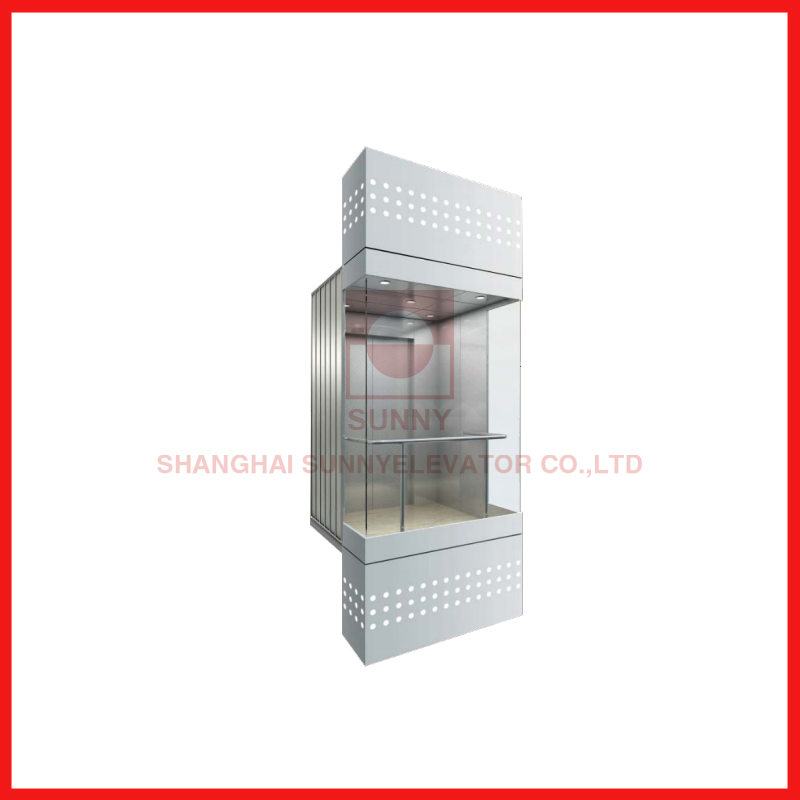 Passenger Product Panoramic Sightseeing Glass Elevator Lift