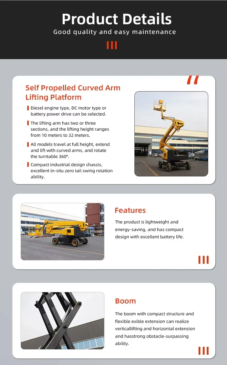 Boom Lift Detailed View
