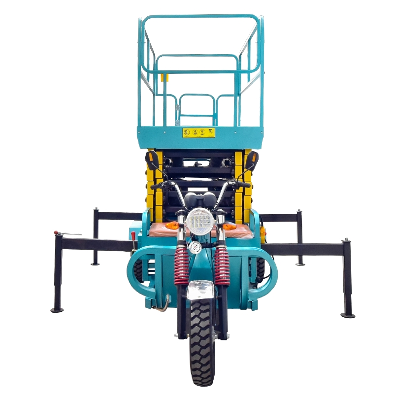 4-12m Self-Propelled Electric Three-Wheel Tricycle Scissor Lift for Aerial Work Outdoor