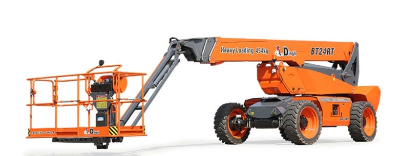 Bt24rt Dingli Brand Aerial Work Platform Boom Lift Telescopic Boom Lift Construction Equipment