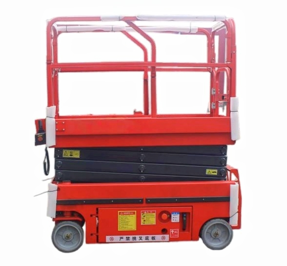 Vertical Platform Lift Mobile Scaffolding Scissors Lift Portable Lifter Elevated Aerial Work Platform