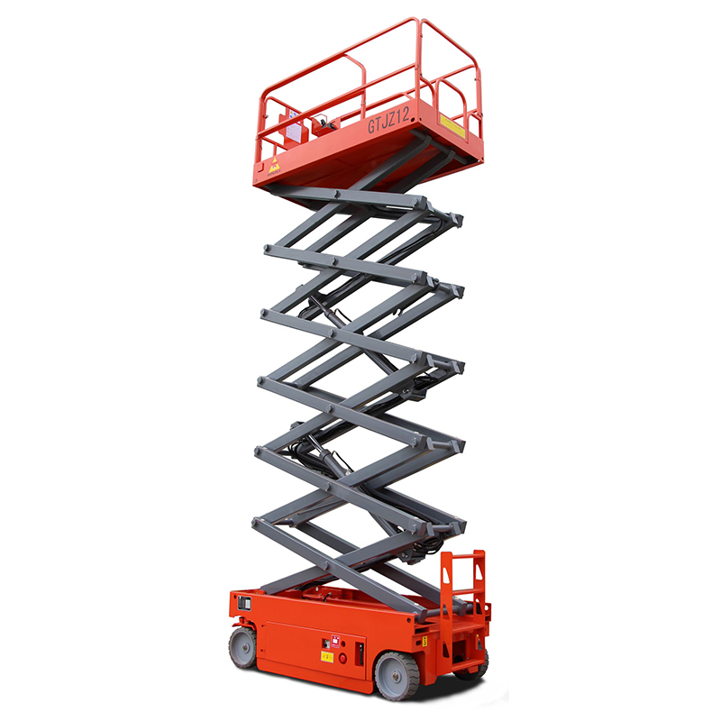 Niuli Scissor Man Lift Platform 12m Self-Propelled Hydraulic Lift Table