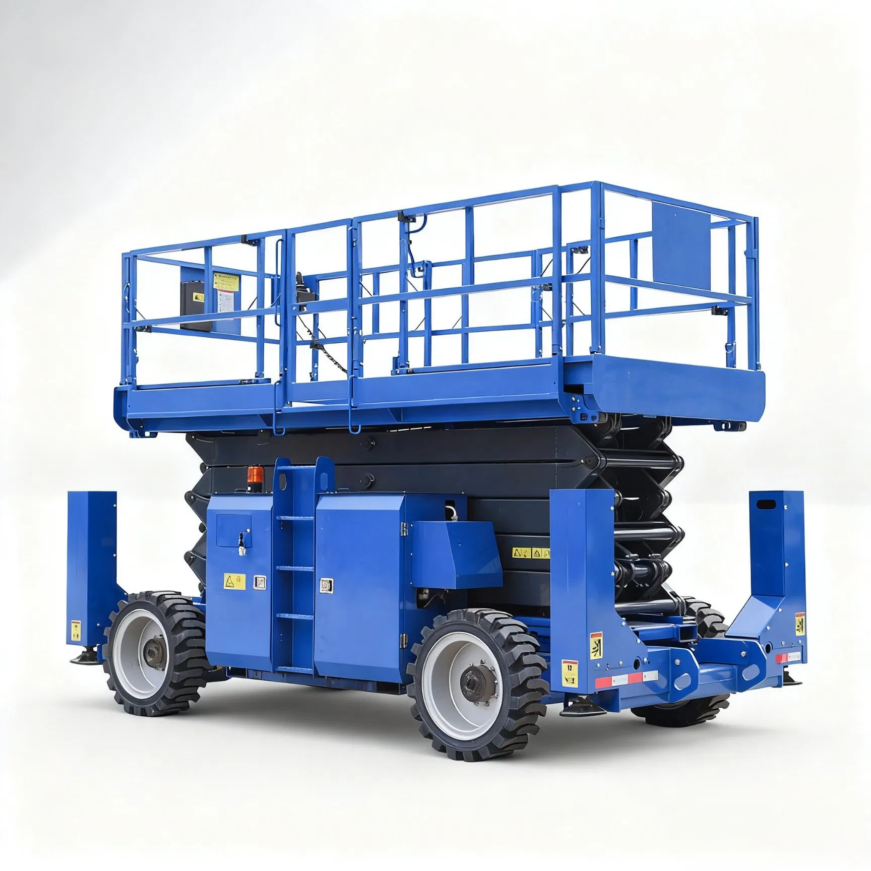 Mobile Rough Terrain Hydraulic Lift Table for Aerial Installation Work All-Terrain Scissor Lift 6 M 8 M 10 M 12 M 14 M 16 M 18 M