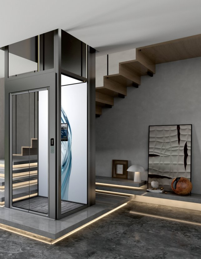 Commercial Passenger Home House Villa Hotel Obsevation Panoramic Elevator Lift