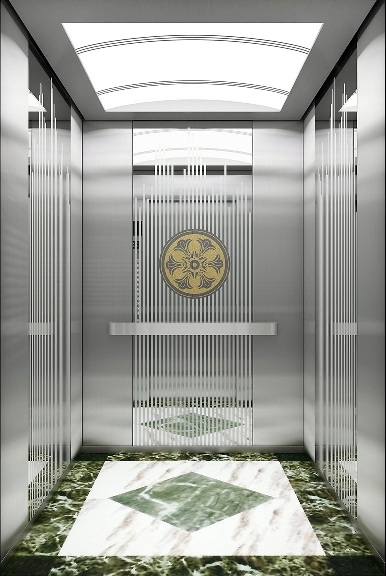 Passenger Elevator Lift with FUJI Brand Small Sightseeing Home Elevator Lift or Panoramic Glass Elevators in China Own Factory