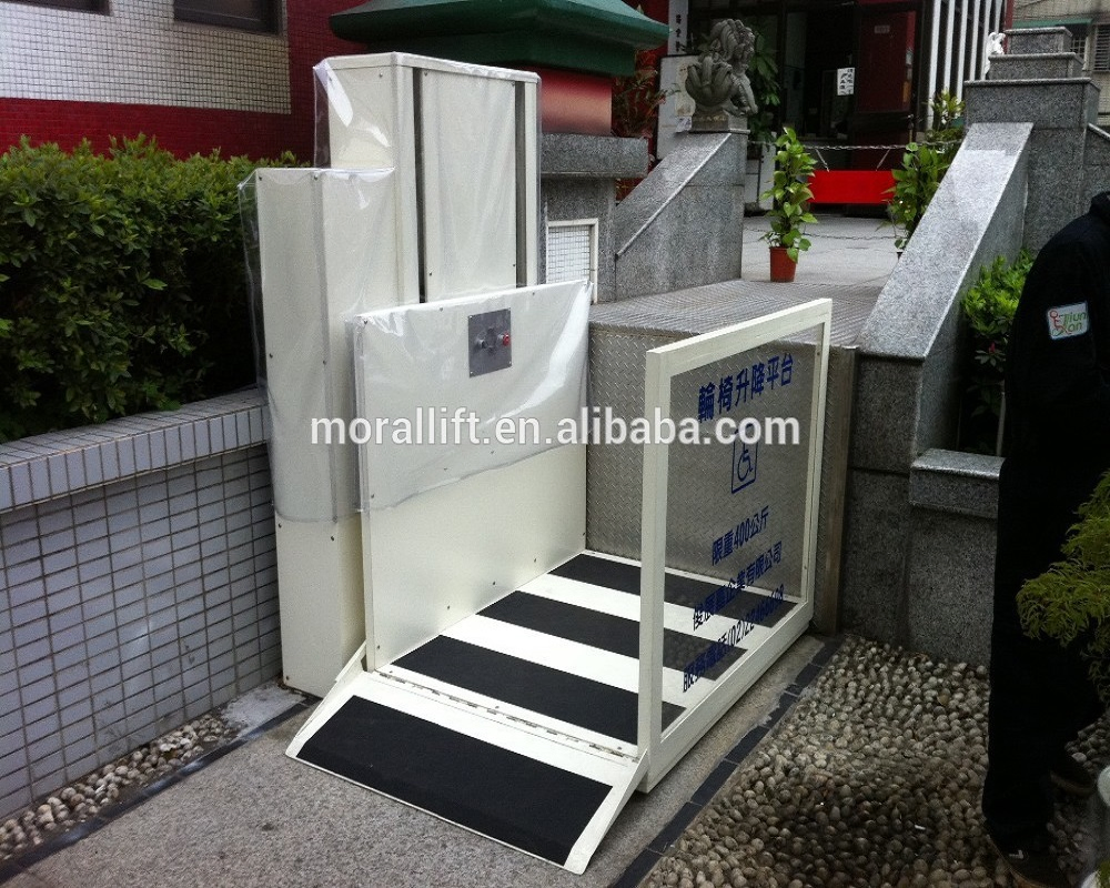 Vertical Hydraulic Disabled Wheelchair Platform Lift