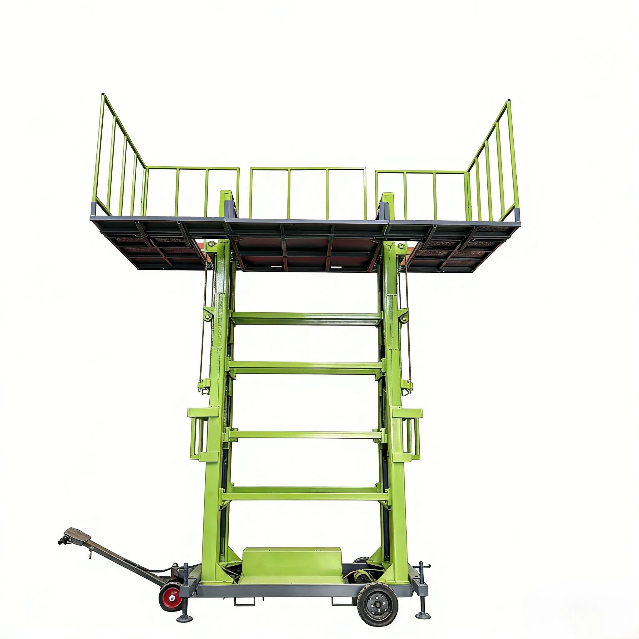 High Quality Vertical Mast Lift, Mobile Electric Hydraulic Lift for Construction Masonry Work, Reliable Aerial Work Platform Lift for Sale