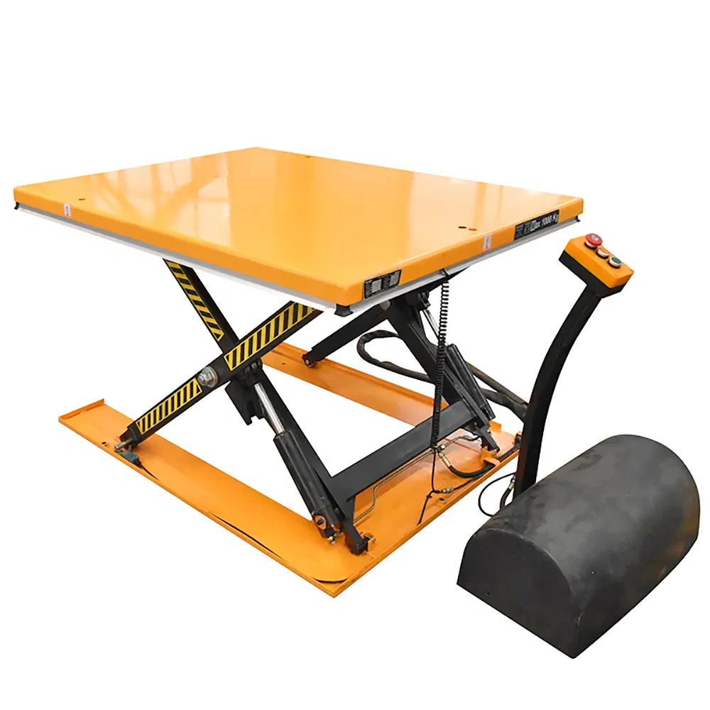 2500kg Scissor Lift Low Profile Lift Table Pallet Platform with Hydraulic Pump