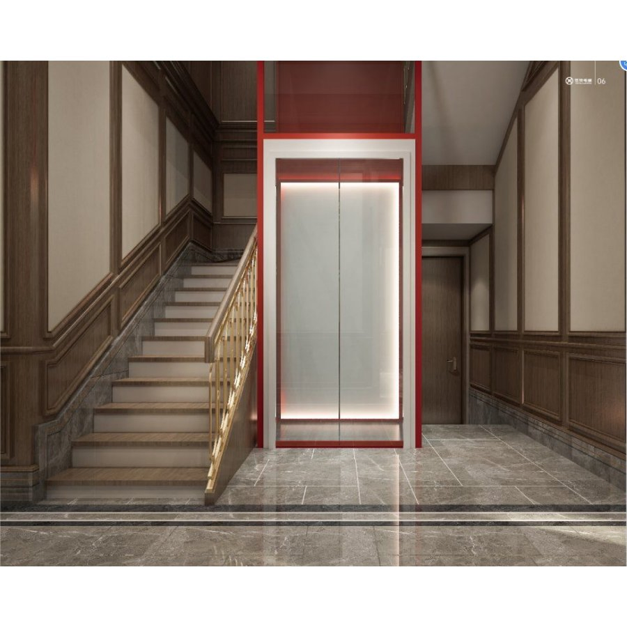 V FUJI Manufacturer Machine Roomless Customized Home Lift Passenger Elevator
