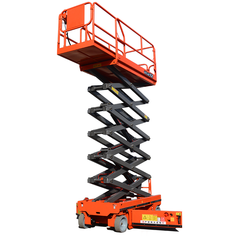 Niuli Scissor Man Lift Platform 12m Self-Propelled Hydraulic Lift Table