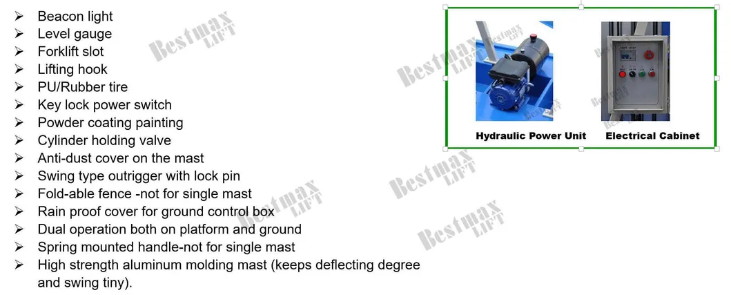 Vertical Lift Aerial Work Platform